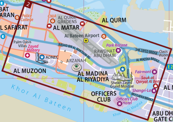 Abu Dhabi Mini Map