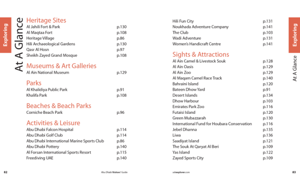 Abu Dhabi Visitors' Guide