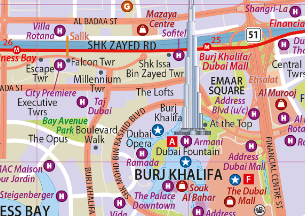 Dubai Mini Map