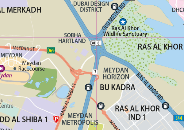 Dubai Mini Map