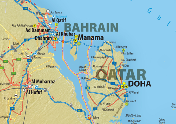 GCC Wall Map